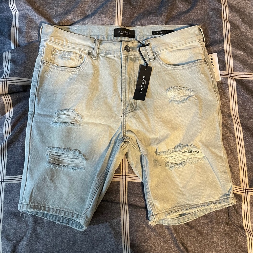 Ripped Pacsun Jean Shorts